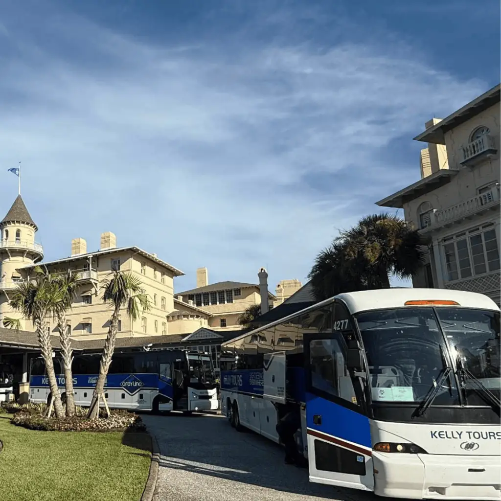 convention transportation with kelly tours